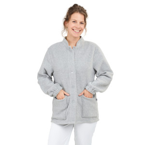 CAMEL - Veste polaire professionnelle de travail à manches longues femme - PROMO menage auxiliaire de vie entretien aide a domi