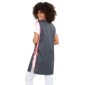 ARDOISE/PAPAYE - Chasuble tablier blouse professionnel femme entretien auxiliaire de vie menage aide a domicile