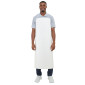 BLANC - Tablier de cuisine professionnel blanc en PVC homme serveur restauration hôtel cuisine