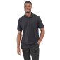 NOIR - Polo professionnel de travail homme - PROMO auxiliaire de vie médical aide a domicile infirmier
