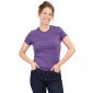 PRUNE - Tee-shirt professionnel de travail à manches courtes femme aide a domicile infirmier auxiliaire de vie médical