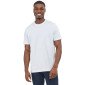 BLANC - Tee-shirt professionnel de travail à manches courtes homme auxiliaire de vie médical aide a domicile infirmier