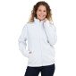 BLANC - Veste polaire professionnelle de travail à manches longues mixte aide a domicile médical auxiliaire de vie infirmier