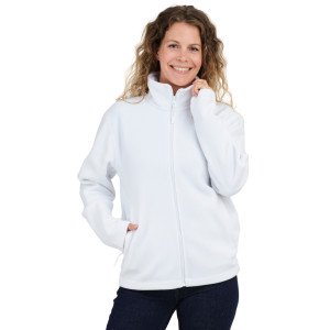 PERLE - Veste polaire professionnelle de travail à manches longues mixte aide a domicile infirmier auxiliaire de vie médical