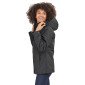 NOIR - Parka professionnel de travail femme chantier esthéticienne artisan coiffeur