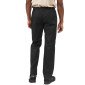 NOIR - Pantalon élastiqué professionnel de travail mixte auxiliaire de vie médical aide a domicile infirmier