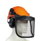 ORANGE - Casque complet de protection professionnel de travail plastique avec coiffe intérieure textile EN 397 Exigences de perf