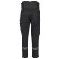 NOIR - Pantalon de travail professionnel mixte transport chantier manutention artisan