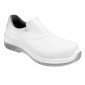 BLANC - Chaussure de cuisine de sécurité S2 professionnelle de travail blanche EN ISO 20345 S2 homme restaurant serveur cuisine