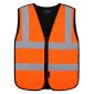ORANGE - Chasuble rafraîchissante tablier blouse professionnel mixte manutention artisan logistique chantier