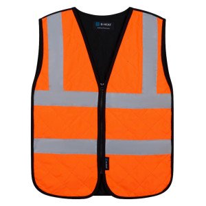 ORANGE - Chasuble rafraîchissante tablier blouse professionnel mixte logistique artisan transport chantier