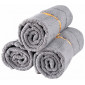 PERLE - Tapis de bain professionnel hébergement foyer blanc 100% Coton serveur cuisine restauration hôtel