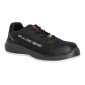 NOIR - Chaussure de sécurité S3S professionnelle de travail noire EN ISO 20345 S3S mixte logistique chantier transport artisan