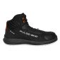 NOIR - Chaussure de sécurité S3S professionnelle de travail noire EN ISO 20345 S3S mixte logistique chantier manutention artisa