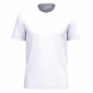 BLANC - Tee-shirt professionnel de travail à manches courtes homme médical auxiliaire de vie infirmier aide a domicile