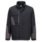 NOIR/GRIS - Veste de travail professionnelle à manches longues homme logistique chantier transport artisan