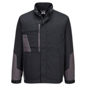 GRIS - Veste de travail professionnelle à manches longues homme transport chantier manutention artisan
