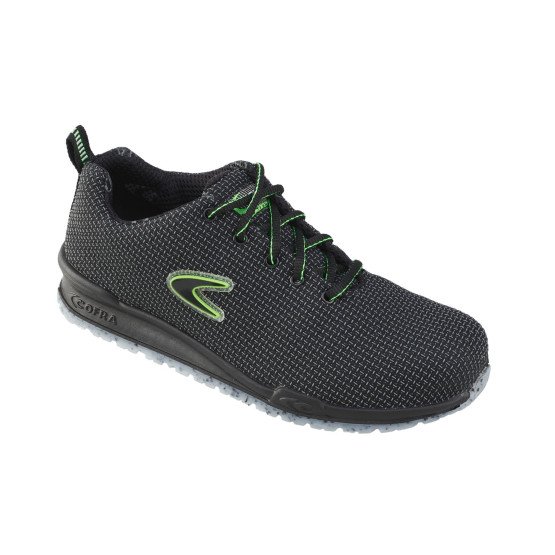 NOIR - Chaussure de sécurité S3S professionnelle de travail noire EN ISO 20345 S3S homme chantier menage artisan entretien