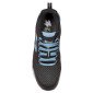 NOIR/BLEU - Chaussure de sécurité S3S professionnelle de travail noire EN ISO 20345 S3S mixte manutention artisan logistique ch