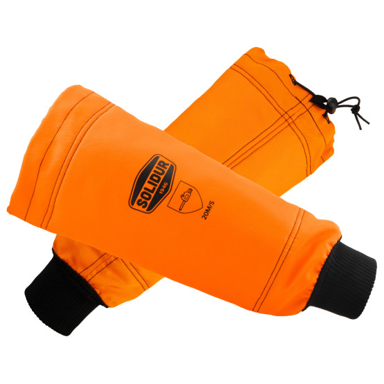 ORANGE - Gant professionnel de travail 100% Polyester EN ISO 11393-6 : 2019 foyer crèche école internat