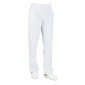 BLANC - Pantalon de cuisine professionnel de travail 100% coton mixte restaurant serveur hôtel restauration