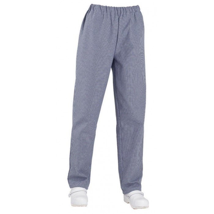 Pantalon de cuisine elastique 100% coton CARLO - BGA Vêtements