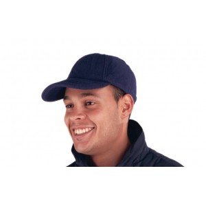 MARINE,NOIR - Casquette polaire professionnelle de travail mixte - PROMO logistique chantier transport artisan