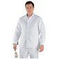 BLANC - Veste de travail professionnelle homme - PROMO manutention chantier logistique artisan