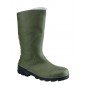 VERT - Botte de sécurité S5 professionnelle de travail en PVC ISO EN 20345 S5 mixte transport artisan manutention chantier