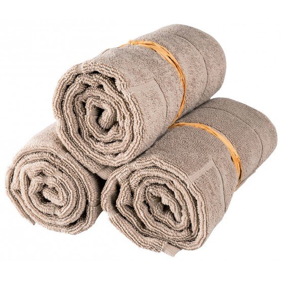 SABLE - Tapis de bain professionnel hébergement foyer blanc 100% Coton restaurant hôtel serveur cuisine