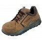 BEIGE - Chaussure de sécurité S3 professionnelle de travail en cuir ISO EN 20345 S3 homme manutention artisan logistique chantie