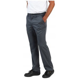 NOIR - Pantalon professionnel de travail homme serveur infirmier restaurant médical