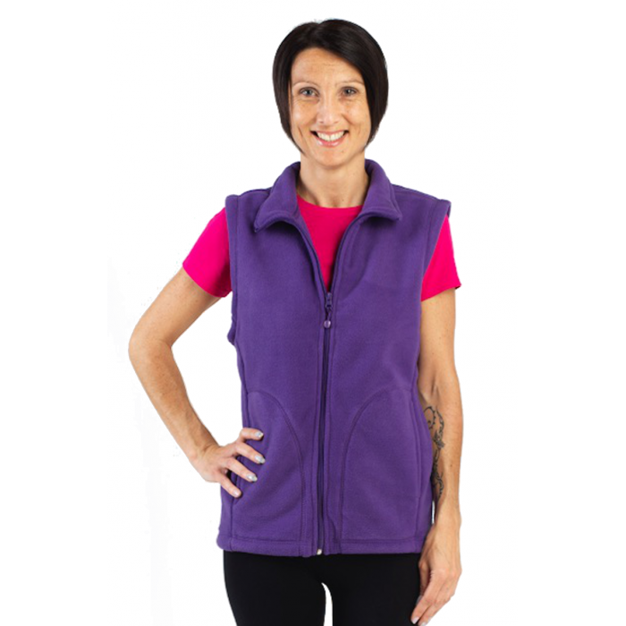 gilet polaire femme sans manche