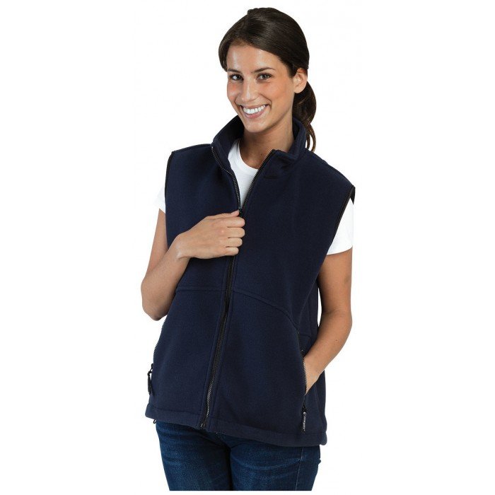 gilet femme sans manche polaire