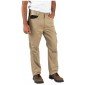 BEIGE/NOIR - Pantalon de travail professionnel homme logistique chantier transport artisan