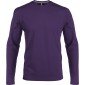 PRUNE - Tee-shirt professionnel de travail à manches longues homme aide a domicile infirmier auxiliaire de vie médical