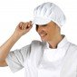 BLANC - Coiffe professionnelle lavable de travail mixte hôtel cuisine serveur restauration