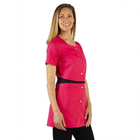 Blouse Professionnelle De Travail A Manches Courtes Femme Promo Entretien Auxiliaire De Vie Menage Aide A Domicile