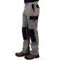 TAUPE/NOIR - Pantalon de travail professionnel homme logistique artisan manutention chantier