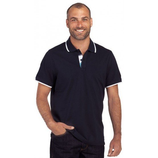 MARINE - Polo professionnel de travail homme - PROMO aide a domicile médical auxiliaire de vie infirmier