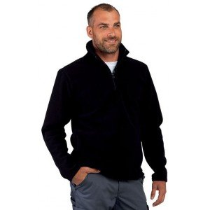 NOIR - Pull camionneur professionnel de travail homme transport chantier logistique artisan