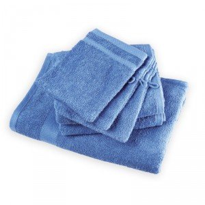 BLANC - Serviette de toilette professionnelle hébergement foyer blanche 100% Coton coiffeur médical esthéticienne infirmier