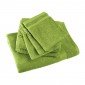 VERT - Drap de bain professionnel hébergement foyer blanc 100% Coton coiffeur médical esthéticienne infirmier