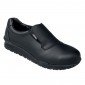 NOIR - Chaussure de cuisine de sécurité S2 professionnelle de travail blanche noire ISO EN 20345 S2 mixte serveur restauration c