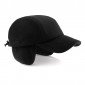 NOIR - Casquette professionnelle de travail manutention artisan logistique chantier