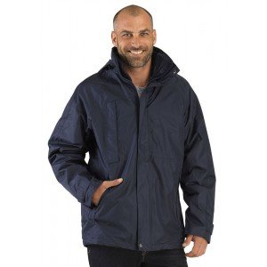 MARINE - Parka 3 en 1 professionnelle de travail homme chantier logistique artisan manutention