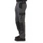 GRIS/NOIR - Pantalon de travail professionnel homme manutention artisan transport chantier