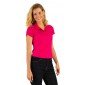 FUCHSIA - Polo professionnel de travail femme auxiliaire de vie médical aide a domicile infirmier