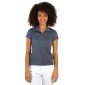 GRIS - Polo professionnel de travail femme aide a domicile infirmier auxiliaire de vie médical