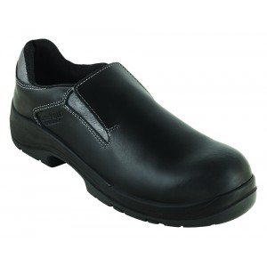 BLANC - Chaussure de cuisine de sécurité S2 professionnelle de travail blanche noire ISO EN 20345 S2 mixte - PROMO restauration